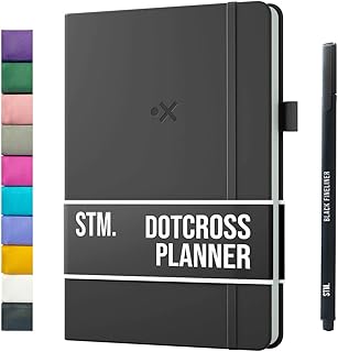 STM B5 non daté agenda 2024-2025 semainier + stylo gratuit ! Planificateur quotidien pour atteindre les objectifs, semaines d'autonomisation, planificateur mensuel pour les entreprises